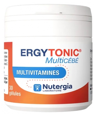 Nutergia Ergytonic Multicébé 30 Gélules