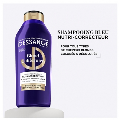 Dessange Blond Californien Shampoing Bleu Nutri-Correcteur 280 ml