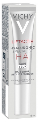 Vichy LiftActiv Cuidado de Olhos H.A. Antirrugas Firmador 15 ml