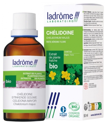 Ladrôme Extrait de Plante Fraîche Bio Chélidoine 50 ml