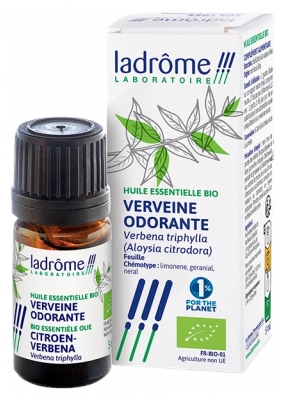 Ladrôme Huile Essentielle Verveine Ordorante (Aloysia Citrodora) Bio 5 ml