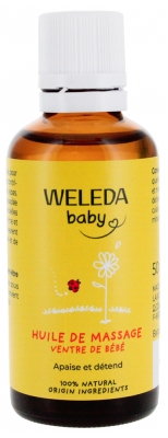 Weleda Huile de Massage Ventre de Bébé 50 ml