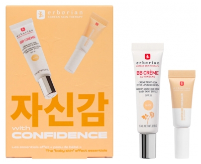 Erborian With Confidence Les Essentiels Baby Skin Effect Zestaw Upominkowy - Barwa: Złoty