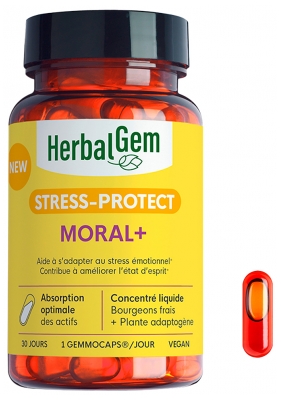 HerbalGem Stress Protect Moral+ 30 Gemmocaps