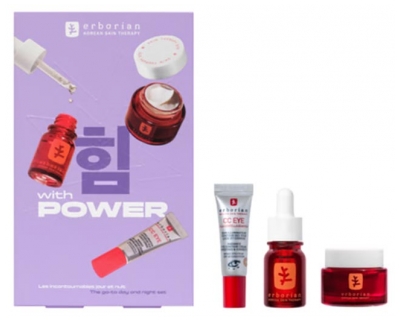 Erborian Con Set Power Essential Día y Noche - Tinte: Claro