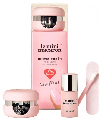 Kit de Esmalte Semi-permanente Mini Macaron Fairy Floss