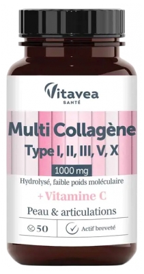 Vitavea Multi Collageen 1000 mg 50 tabletten