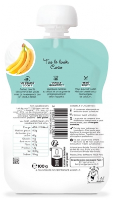 Popote Zucca Le Brassé Composta di Cacao Da 6 Mesi Biologica 100 g