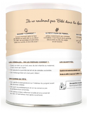 Popote Les Céréales Le Blé L'Avoine et Le Seigle Dès 6 Mois Bio 220 g