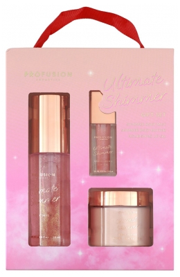 Profusion Cosmetics Ultimate Shimmer Glitter Care Set