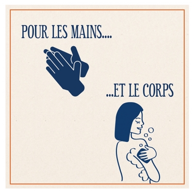 Le Petit Marseillais Savon Brut à l'Ancienne 300 g