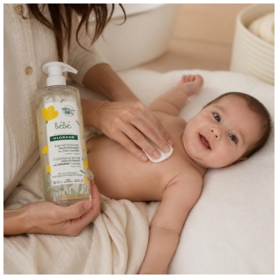 Água de Limpeza Klorane Bebé 750 ml