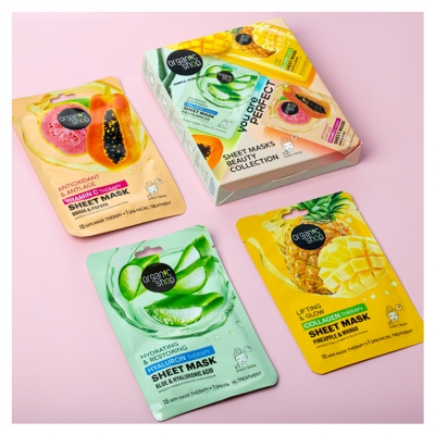 Coffret de 3 Máscaras de Tecido Organic Shop You Are Perfect