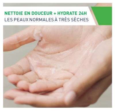 CeraVe Crème Hydratante Visage 52 ml + Crème Lavante Hydratante 88 ml + Chaussettes Offertes