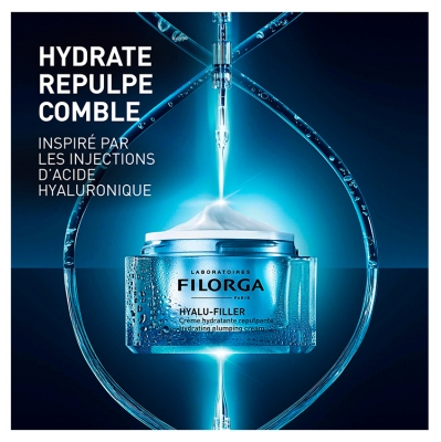 Filorga HYALU-FILLER Crème Hydratante Repulpante 50 ml + Routine Repulpante Offerte