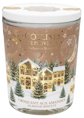 Collines de Provence Świeca Bożonarodzeniowa 180 g - Zapach: Crunch migda?owy