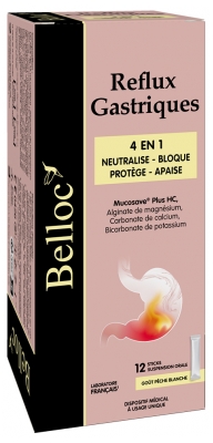 Belloc Refluks Gastriques 4i1 12 Sticks
