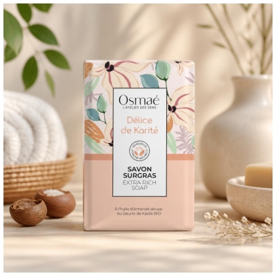 Osmaé Savon Surgras Délice de Karité 200 g