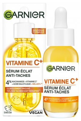 Garnier SkinActive Witamina C Serum Rozświetlające Przeciw Przebarwieniom 30 ml