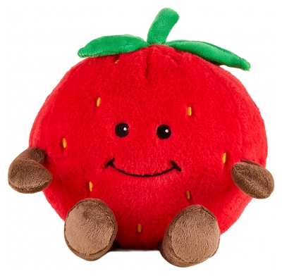 Soframar Cozy Kuscheltier Wärmflasche Erdbeere