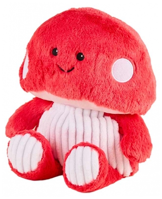 Soframar Cozy Kuscheltier Abnehmbare Wärmflasche Pilz Rosa