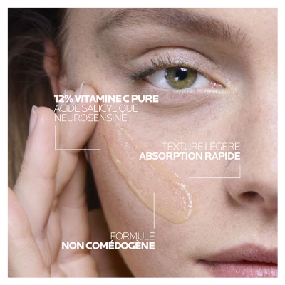 La Roche-Posay Pure Vitamin C12 Sérum Anti-Rides 30 ml + Routine Peau Revitalisée Offerte