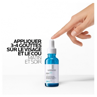 La Roche-Posay Hyalu B5 Sérum Suractivé Concentré Anti-Rides Réparateur Repulpant 30 ml + Routine Peau Suractivée Offerte