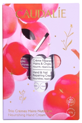 Caudalie Set Trio Crema Mani Nutriente