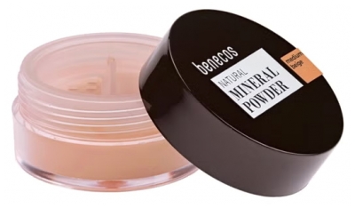 Benecos Mattifying Natural Mineral Powder 6 g - Farvetone: Medium beige
