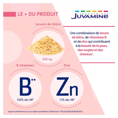 Juvamine Levure de Bière 150 Comprimés