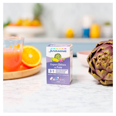 Juvamine Expert Aknu Detox 60 Tabletes