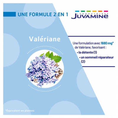 Juvamine Valériane 1680 mg 50 Gélules
