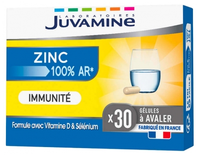 Juvamine Zinc Inmunidad 30 Cápsulas