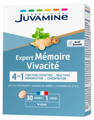 Juvamine Expert Gedächtnis Lebendigkeit 30 Tabletten