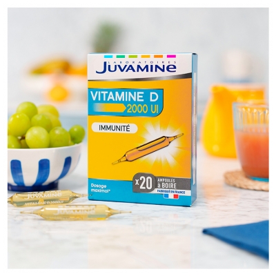 Juvamine D-vitamiini 20 ampullia