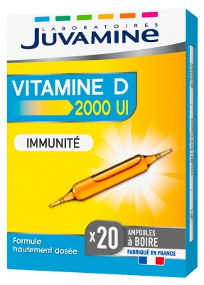 Juvamine Vitamine D 20 Ampoules