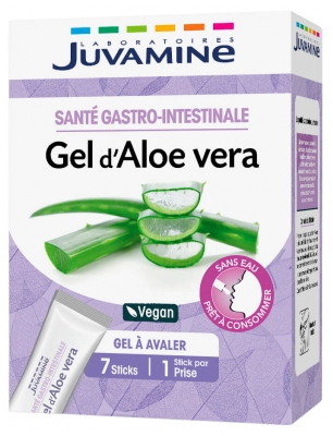 Juvamine Gel d'Aloe Vera 7 Sticks
