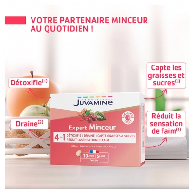 Juvamine Expert Minceur 4en1 60 Comprimés