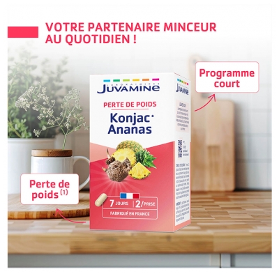 Juvamine Konjac Ananas 42 Gélules