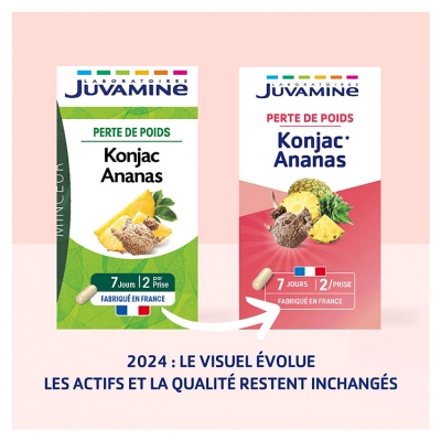 Juvamine Konjac Ananas 42 Gélules