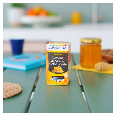 Juvamine Ginseng Siberian Lăptișor de Matcă 30 Capsule