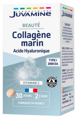 Juvamine Acido Ialuronico del Collagene Marino 60 Compresse