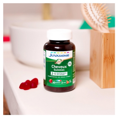 Juvamine Haar 2in1 60 Gummies