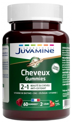 Juvamine Haar 2in1 60 Gummies