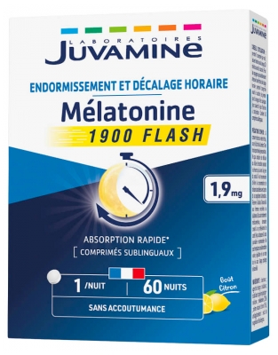 Juvamine Mėlatonīna Flash 1,9 mg 60 tabletes
