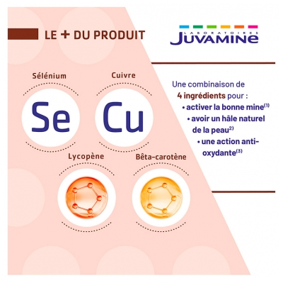 Juvamine Expert Autobronzant 3en1 60 Gélules