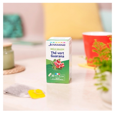Juvamine Té Verde Guaraná 30 Cápsulas