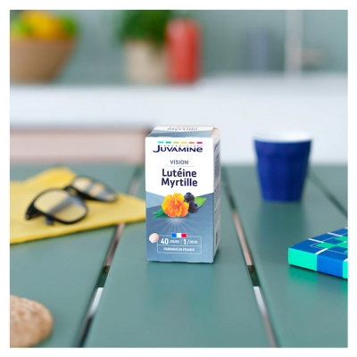 Juvamine Lutein Blåbær 40 Tabletter