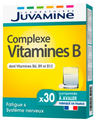 Juvamine Komplekss B Vitamīni 30 Kapsulas