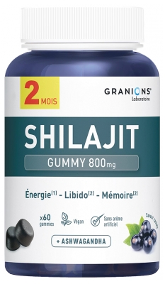 Granions Shilajit 800 mg 60 Gummies